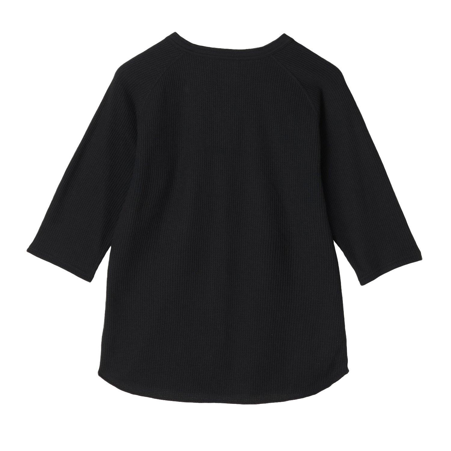 JEMORGAN JEMORGAN CVC Waffle Raglan 3/4 Henly Neck Tee｜OSHMAN'S