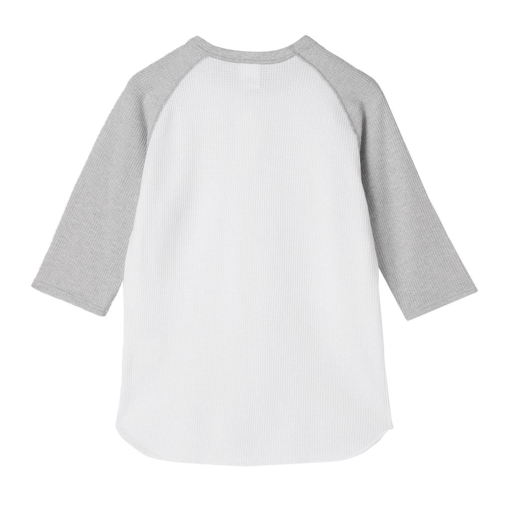  JEMORGAN JEMORGAN CVC Waffle Raglan 3/4 Crew Neck Tee画像3