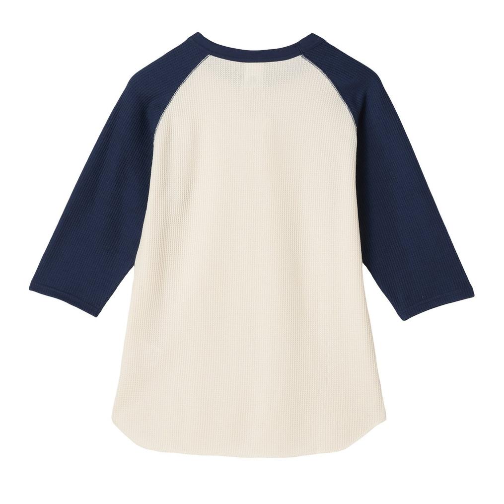  JEMORGAN JEMORGAN CVC Waffle Raglan 3/4 Crew Neck Tee画像3