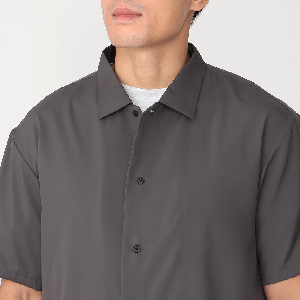  JEMORGAN J.E.MORGAN Airly Cloth Open Collar S/S Shirts OSHMAN'S SMU画像4