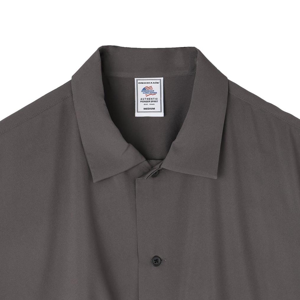  JEMORGAN J.E.MORGAN Airly Cloth Open Collar S/S Shirts OSHMAN'S SMU画像7