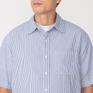  JEMORGAN J.E.MORGAN Sucker Stripe Reguler Collar S/S Shirt OSHMAN'S SMU画像4