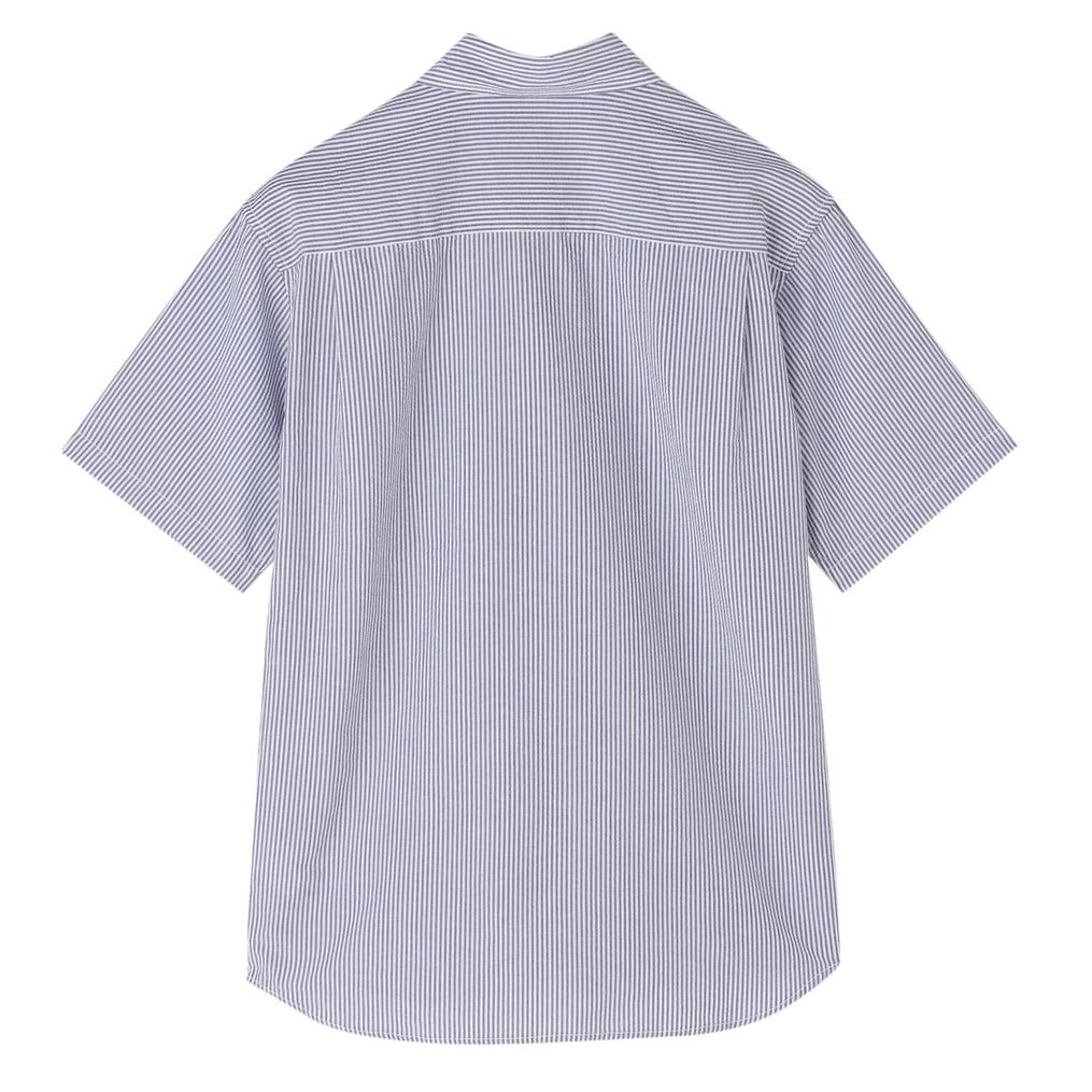 JEMORGAN J.E.MORGAN Sucker Stripe Reguler Collar S/S Shirt OSHMAN'S SMU画像5
