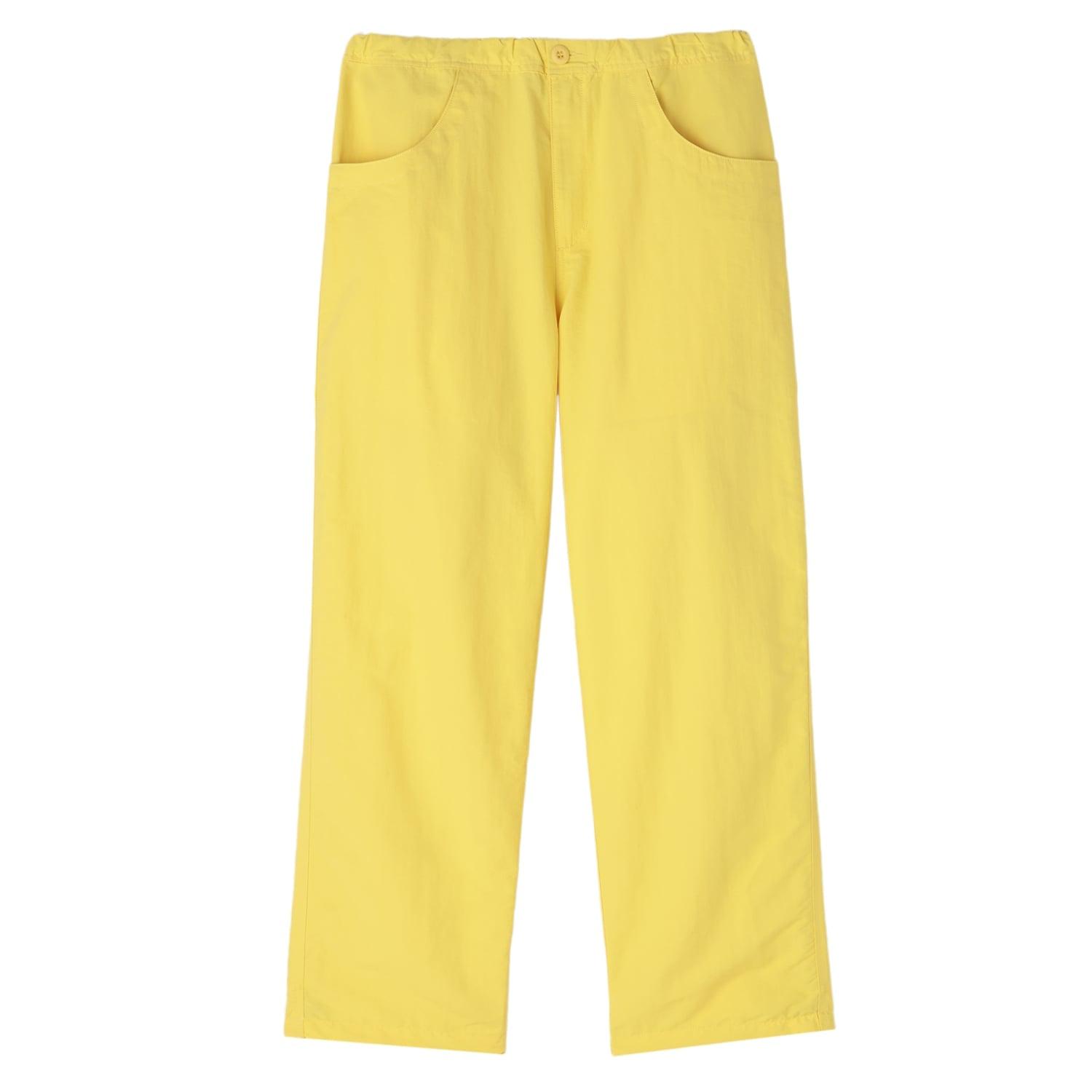 美品　M C/S 4POC STPT ブラミンク　イエロー パンツ　36 JEMORGAN J.E.MORGAN Nylon Washer Mountain Pants OSHMAN'S SMU