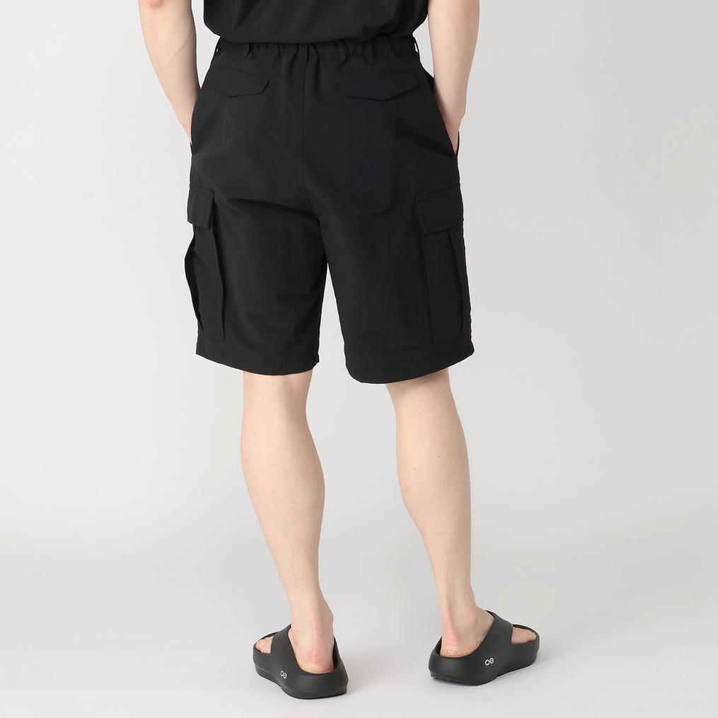 モデル：179㎝ / 着用サイズ：M JEMORGAN JE MORGAN Nylon Washer Cargo Shorts OSHMAN'S SMU画像3