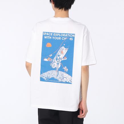 CHUMS スペースブービースペースシップポケットTシャツ