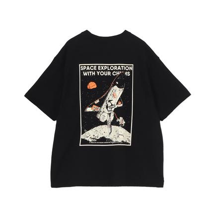 CHUMS スペースブービースペースシップポケットTシャツ