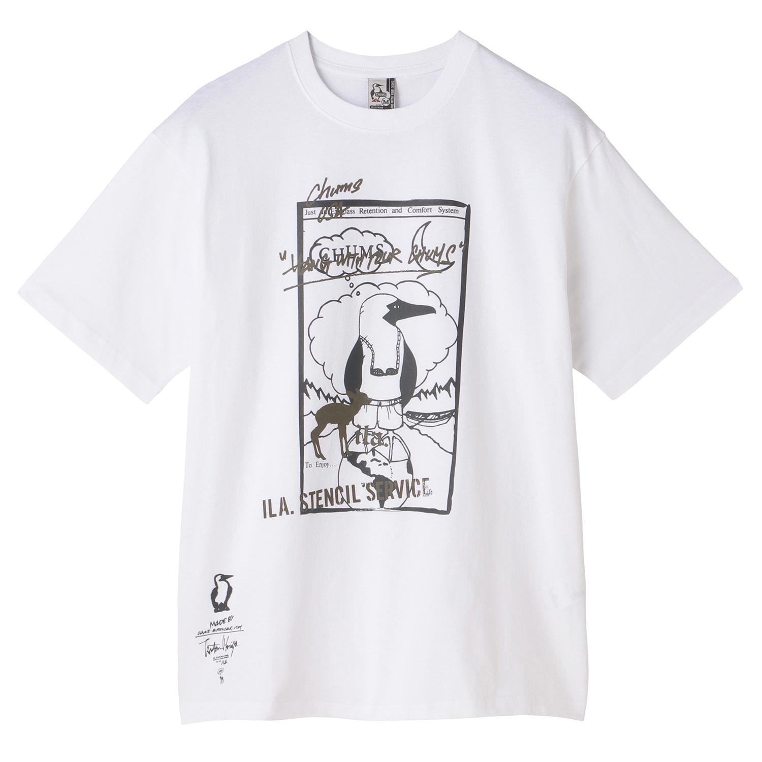 まろんむちゅ エイジラム CHUMS CHUMS モリヤツトム Old Booby T-Shirt｜OSHMAN'S ONLINE 公式通販