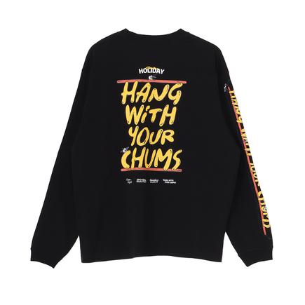 CHUMS HWYC ホットドッグロングスリーブTシャツ
