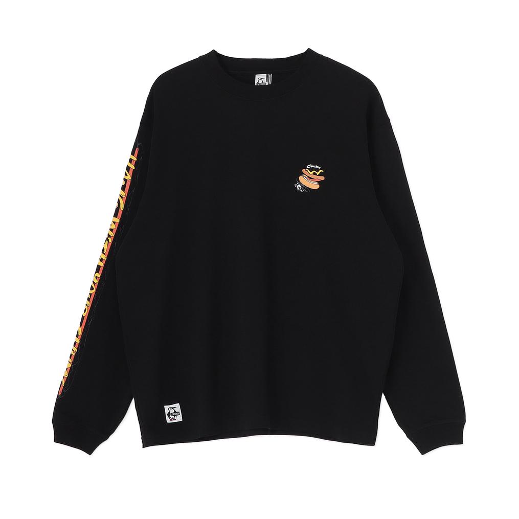  CHUMS CHUMS M HWYC Hot Dog L/S T-Shirt画像3