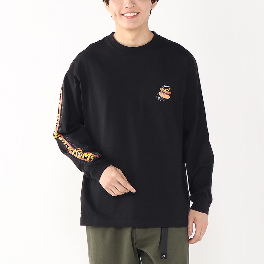  CHUMS CHUMS M HWYC Hot Dog L/S T-Shirt画像4