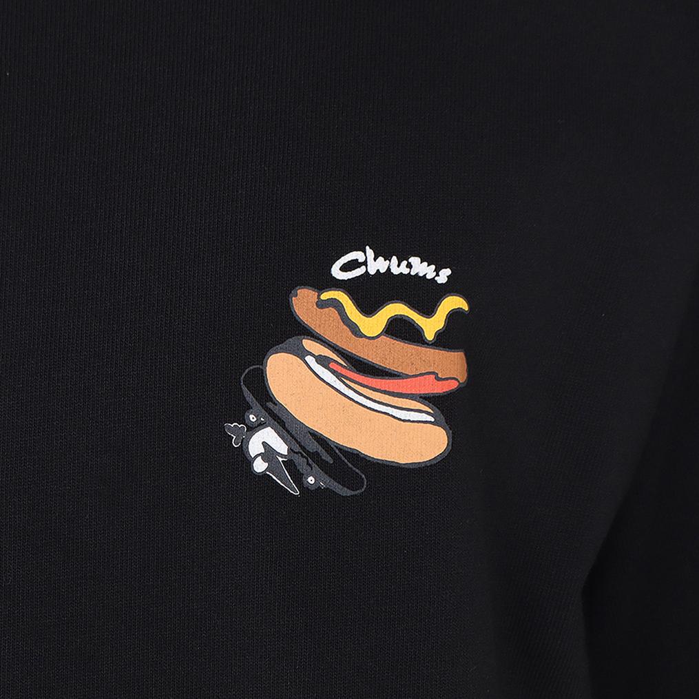  CHUMS CHUMS M HWYC Hot Dog L/S T-Shirt画像10