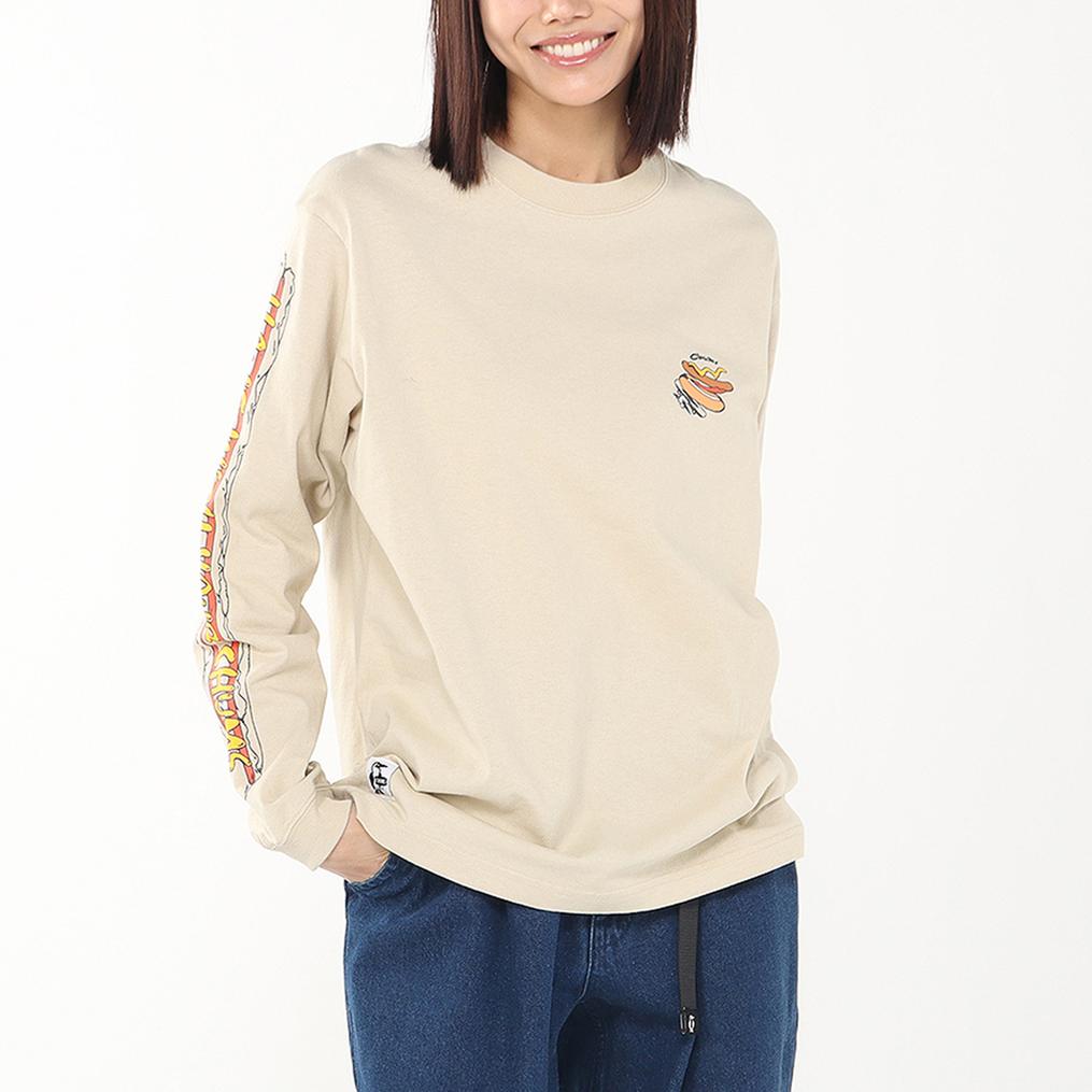  CHUMS CHUMS M HWYC Hot Dog L/S T-Shirt画像4