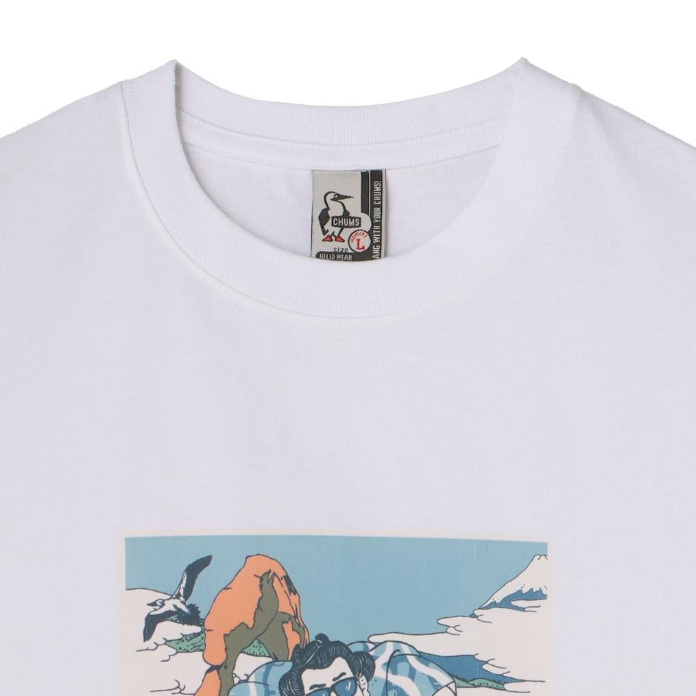  CHUMS CHUMS W's Anti-Bug Ukiyo-e T-Shirt画像4