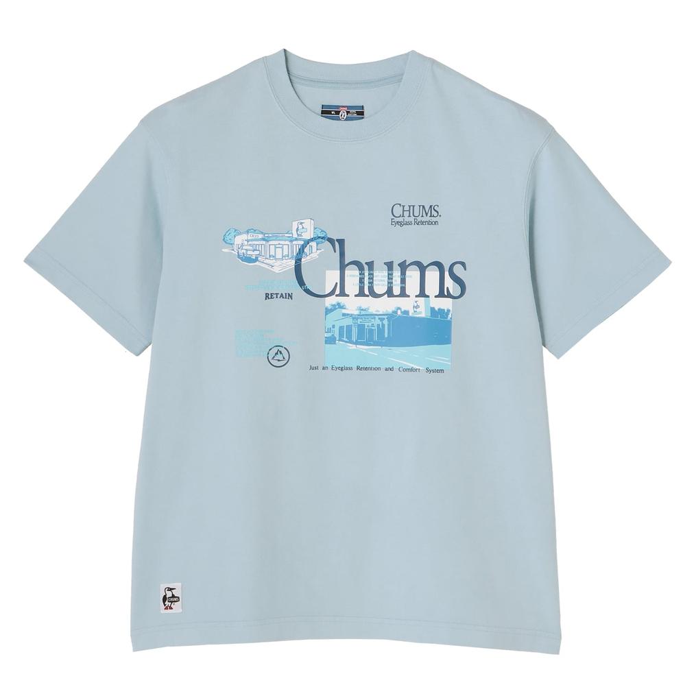  CHUMS CHUMS W's CHUMS USA Factory T-Shirt画像3