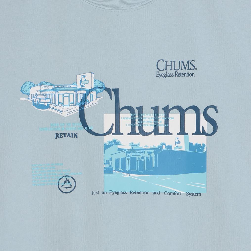  CHUMS CHUMS W's CHUMS USA Factory T-Shirt画像6