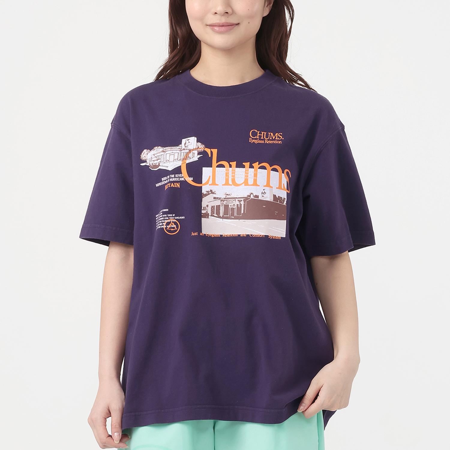 CHUMS CHUMS W's CHUMS USA Factory T-Shirt｜OSHMAN'S ONLINE 公式通販