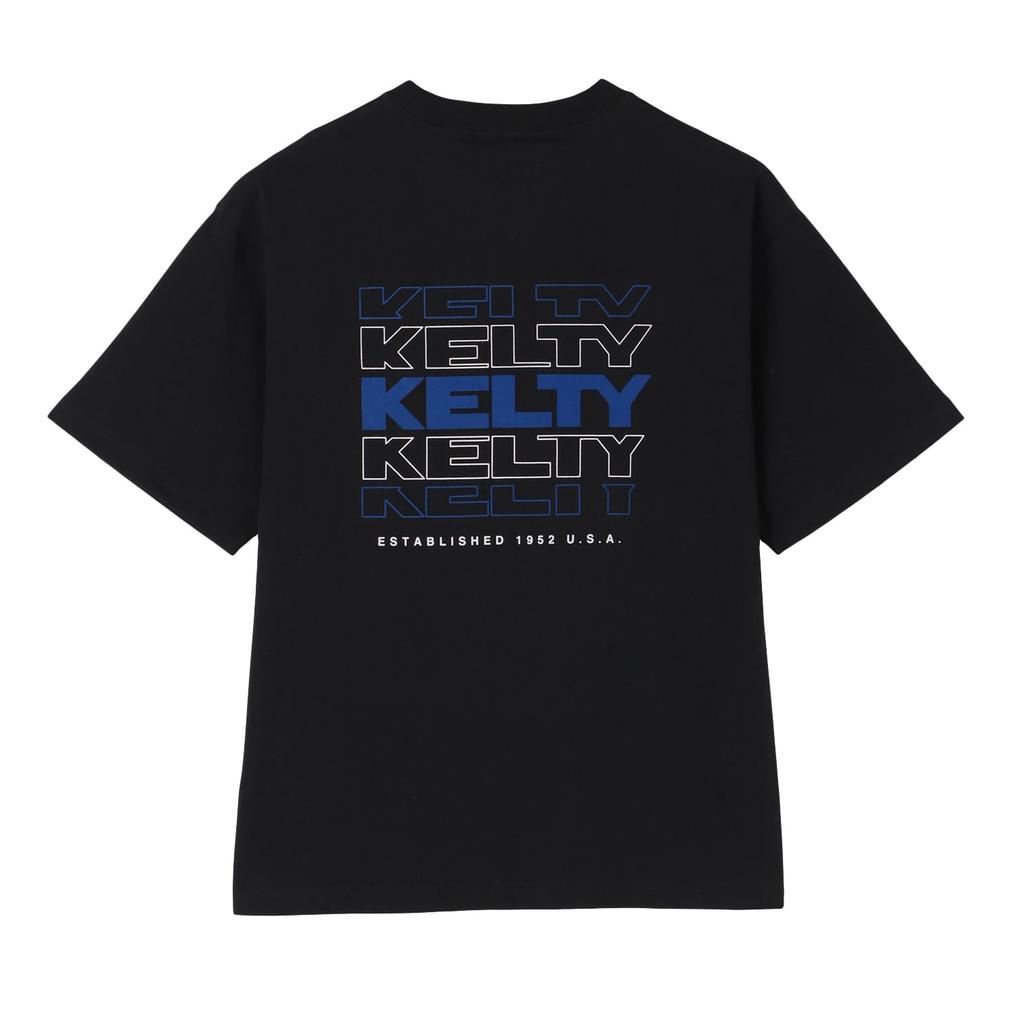  KELTY KELTY W's Back Typo Logo S/S T-shirt画像3