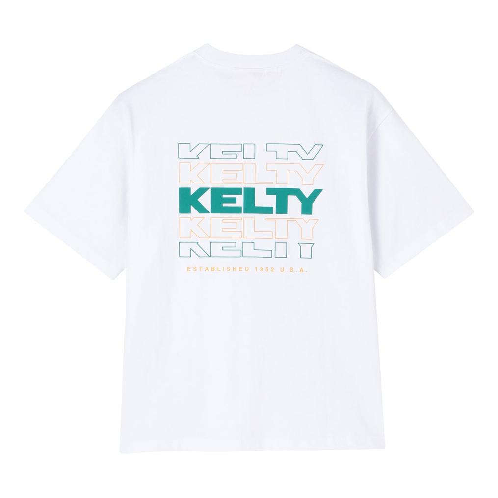  KELTY KELTY W's Back Typo Logo S/S T-shirt画像3