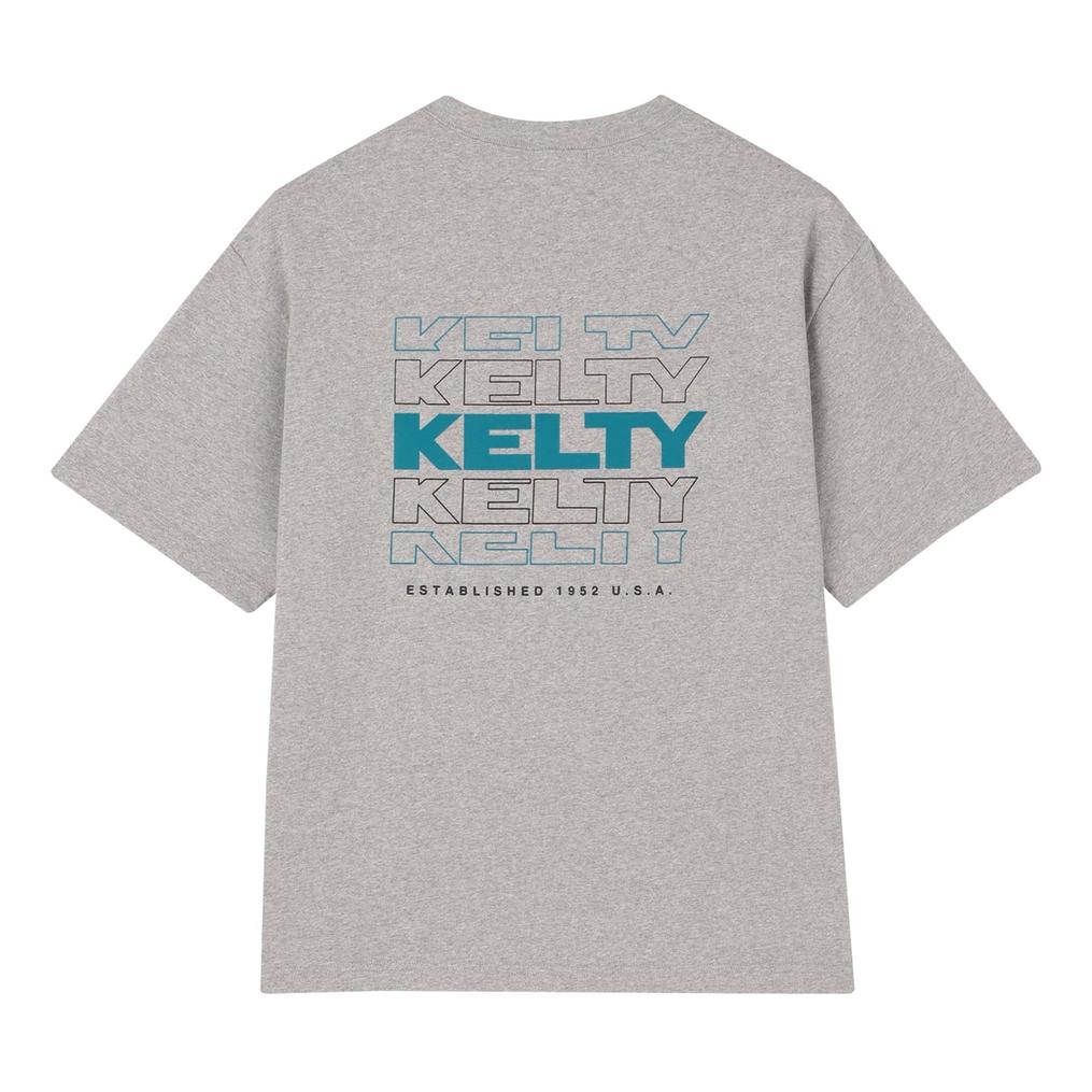  KELTY KELTY W's Back Typo Logo S/S T-shirt画像3