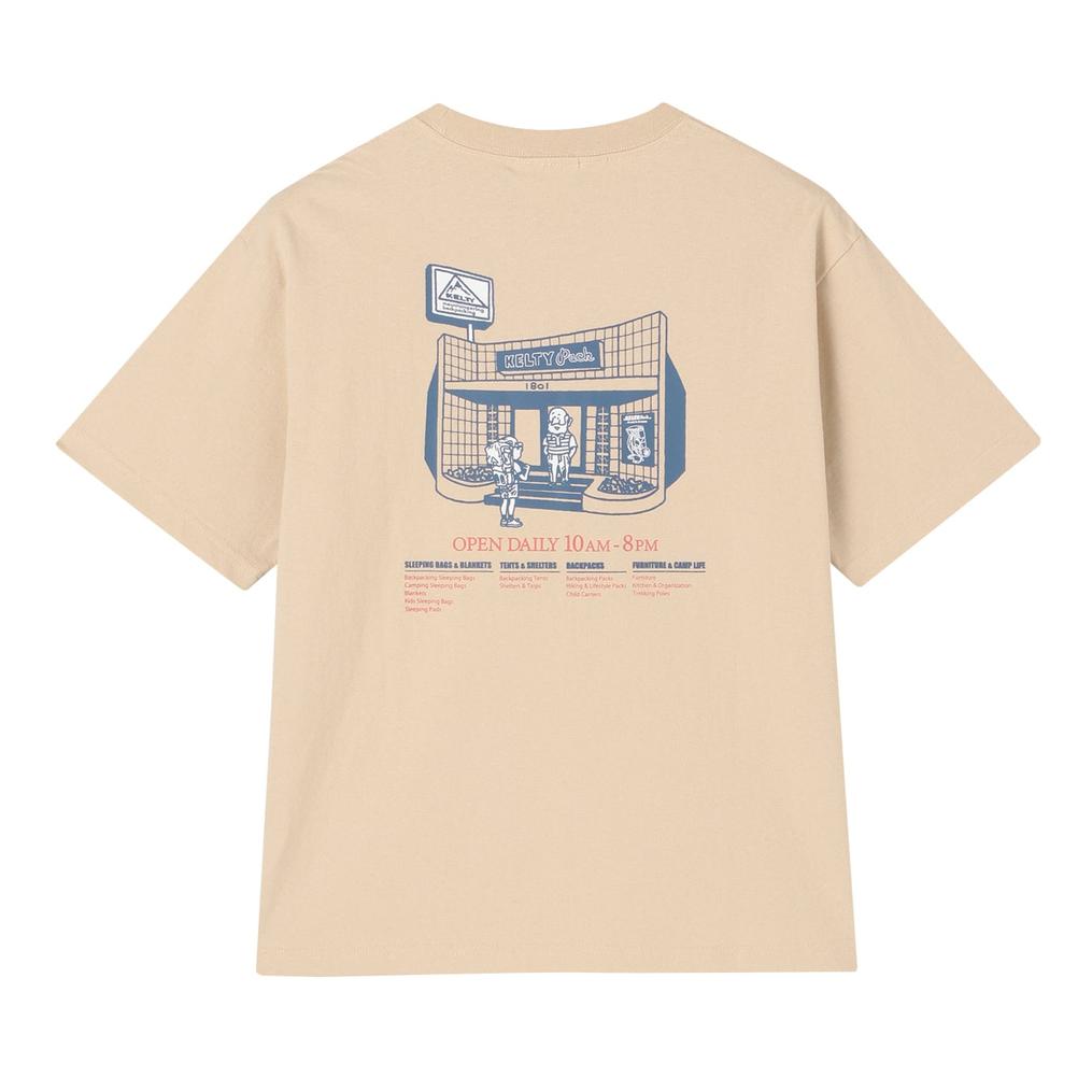  KELTY KELTY W's KELTY Shop S/S T-shirt画像3
