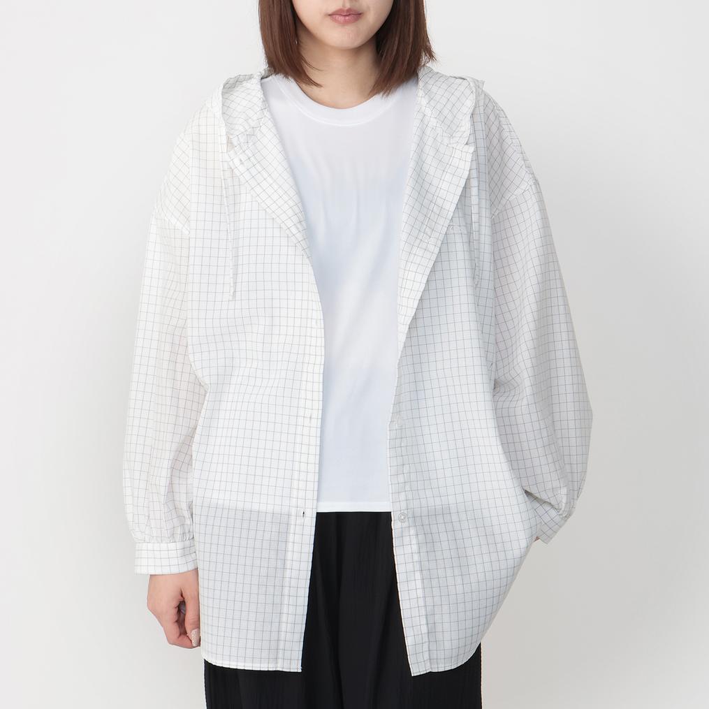モデル：161cm / 着用サイズ：F KELTY KELTY W's UV Hoodie Shirt OSHMAN'S SMU画像1