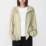 モデル：161cm / 着用サイズ：F KELTY KELTY W's UV Zip Parka OSHMAN'S SMU画像1