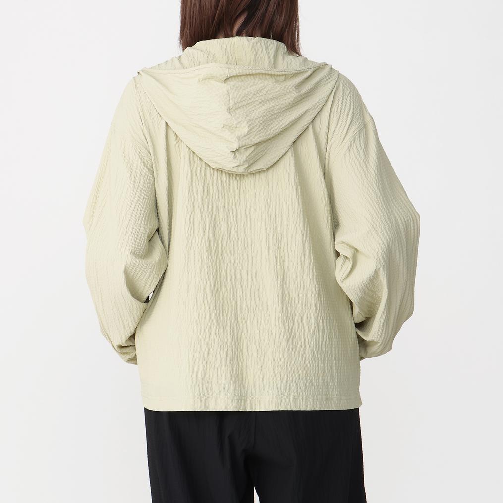 モデル：161cm / 着用サイズ：F KELTY KELTY W's UV Zip Parka OSHMAN'S SMU画像3