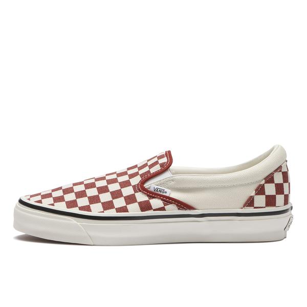 VANS プレミアム クラシック スリッポン 98 レッド 25cm