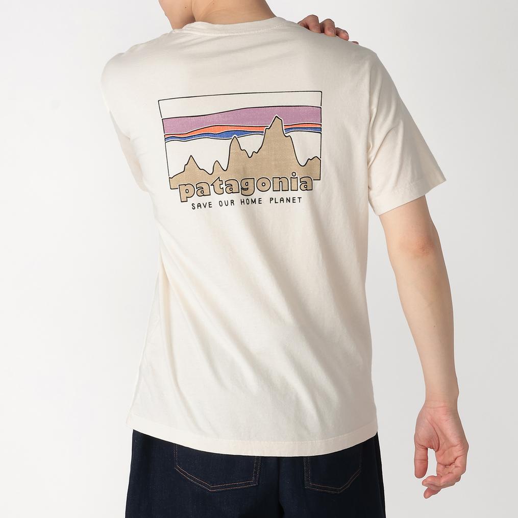 モデル：179㎝ / 着用サイズ：M patagonia PATAGONIA M's '73 Skyline T-Shirt画像3
