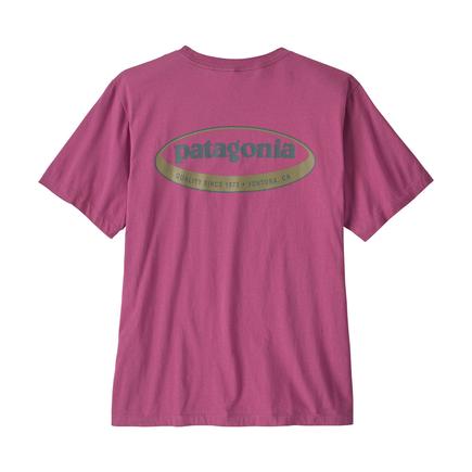 patagonia メンズ '95 オーバルロゴTシャツ