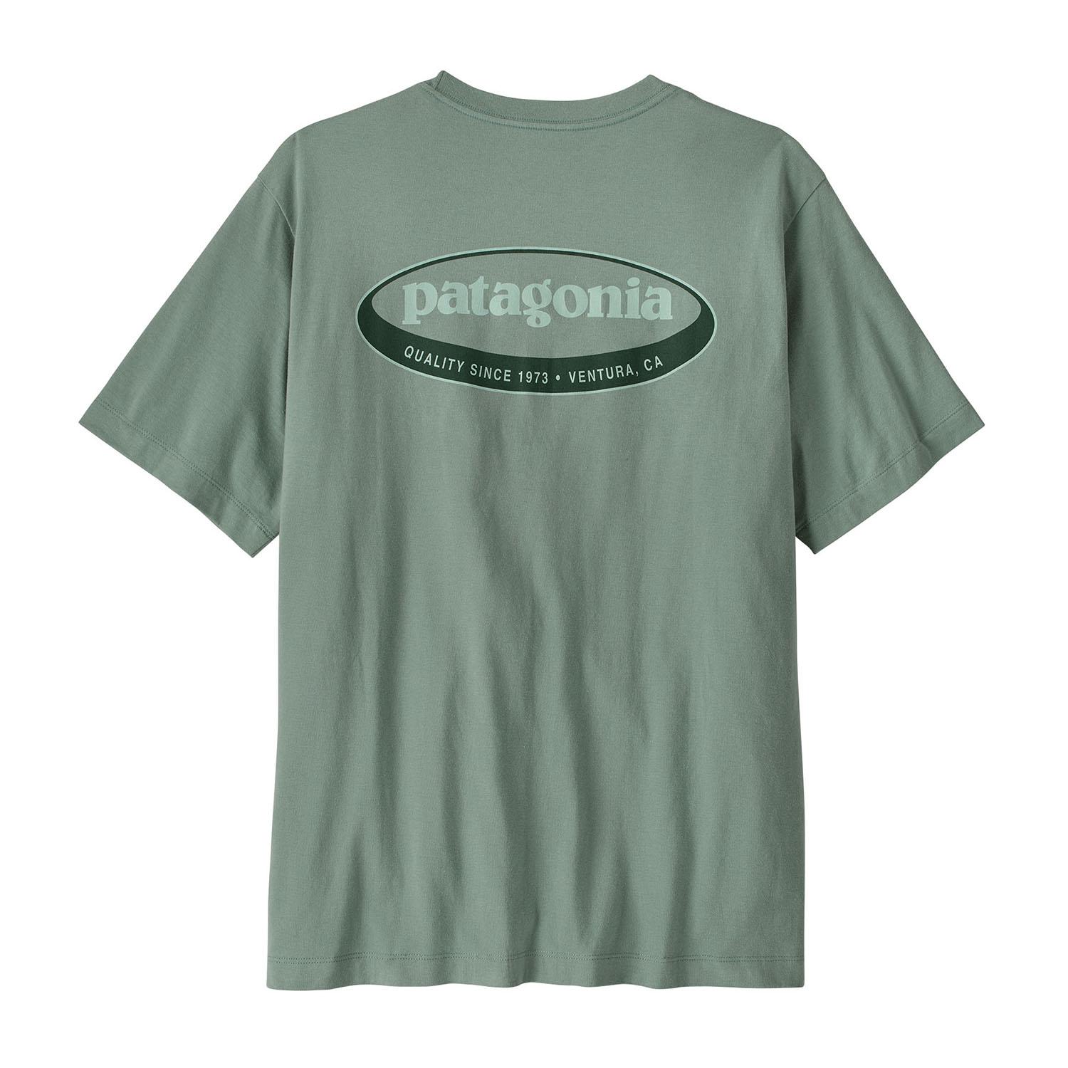 patagonia PATAGONIA M's '95 Oval Logo T-Shirt｜OSHMAN'S ONLINE