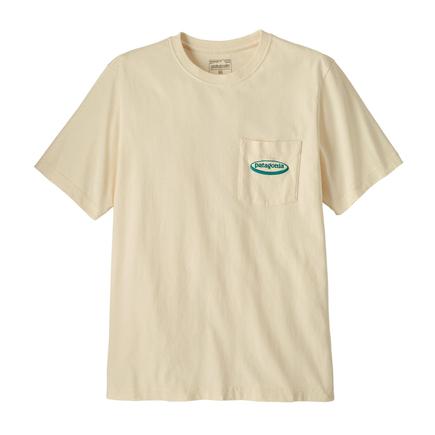 patagonia メンズミッドウェイト '95 オーバルロゴポケットティー