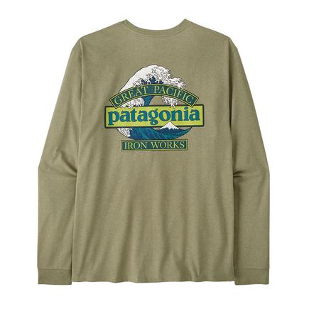 patagonia メンズ L/S グレートウェーブスレスポンシビリティー