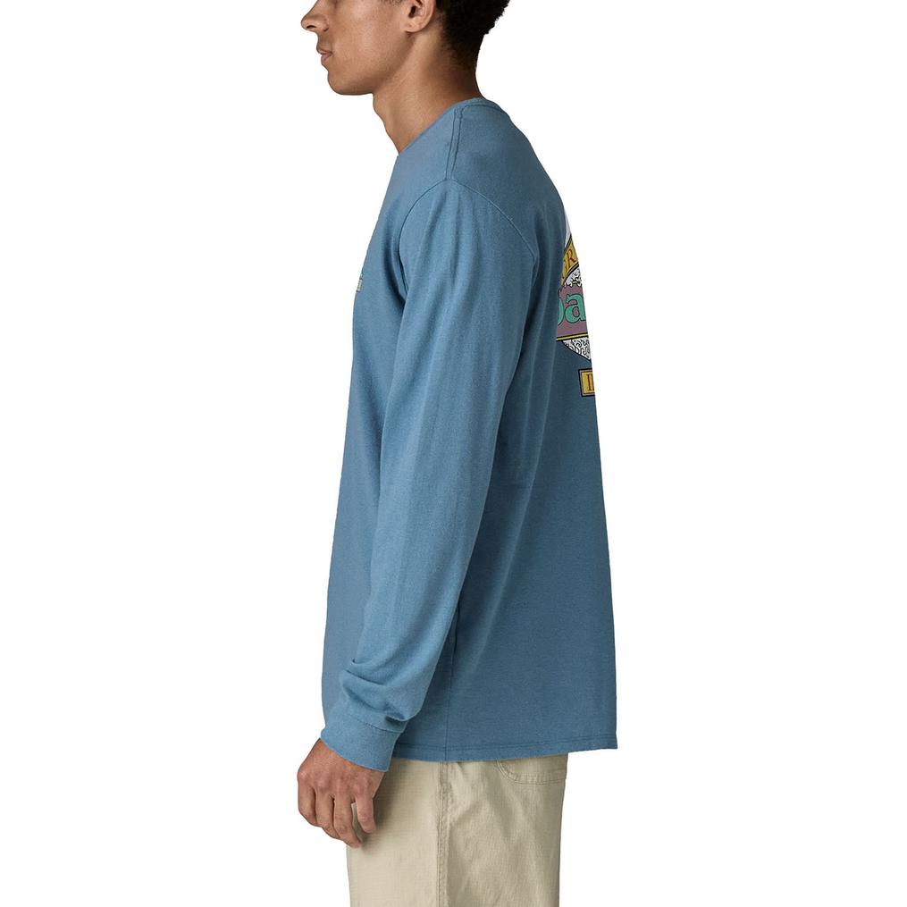  patagonia PATAGONIA M's L/S Great Waves Responsibili-Tee画像3