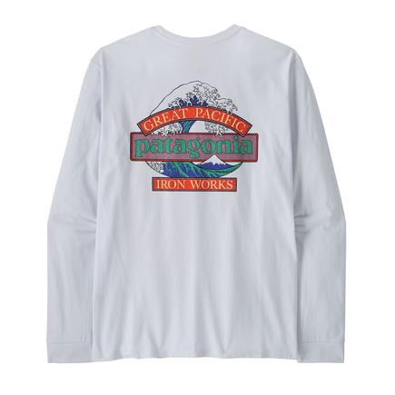 patagonia メンズ L/S グレートウェーブスレスポンシビリティー