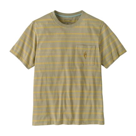 patagonia メンズミッドウェイトウォーターピープルマークポケットティー