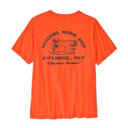 patagonia メンズリペアショップ Tシャツ