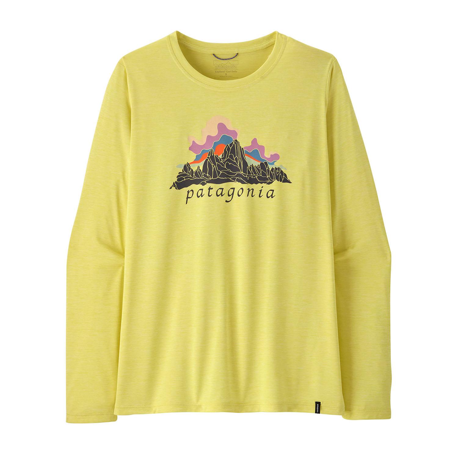 Patagonia 00s レア サークルグラフィック Tシャツ 2XLイエロー 【公式 