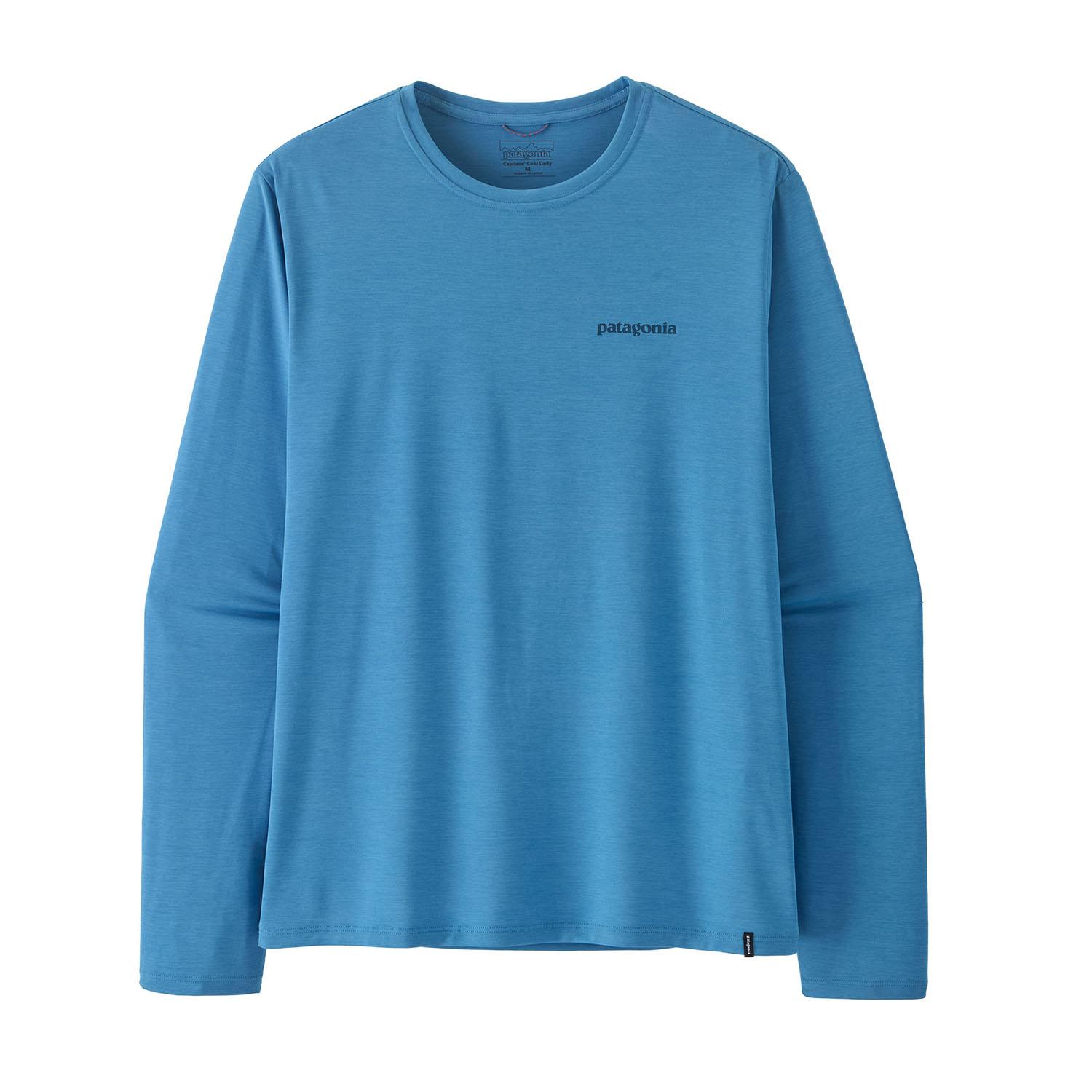 パタゴニア 美品 Cap Daily L/S シャツ 長袖 M 青 メンズ patagonia PATAGONIA M's L/S Capilene Cool Daily Shirt｜OSHMAN'S