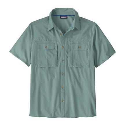 patagonia メンズショートスリーブセルフガイデッドサンシャツ