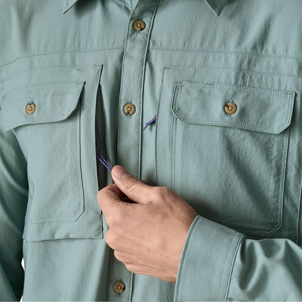  patagonia PATAGONIA M's L/S Self Guided Sun Shirt画像4