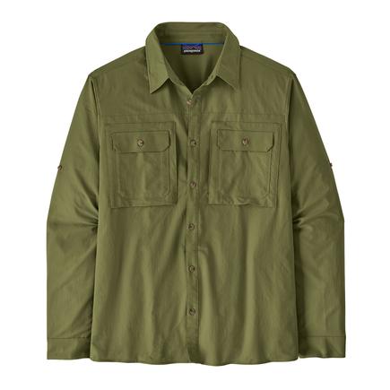 patagonia メンズロングスリーブセルフガイデッドサンシャツ