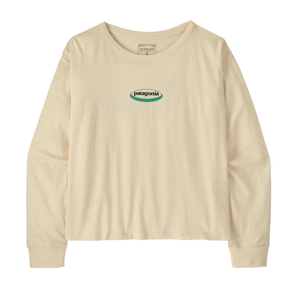  patagonia PATAGONIA W's L/S '95 OvalLogo EasyCut Tee画像3