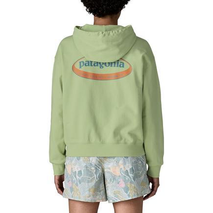 patagonia ウィメンズ'95  オーバルロゴデイリーフーディ
