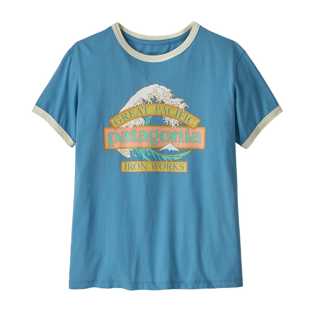  patagonia PATAGONIA W's Great Waves Ringer Tee画像1