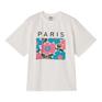  アモウ AMOU W's Paris Logo Tee画像1