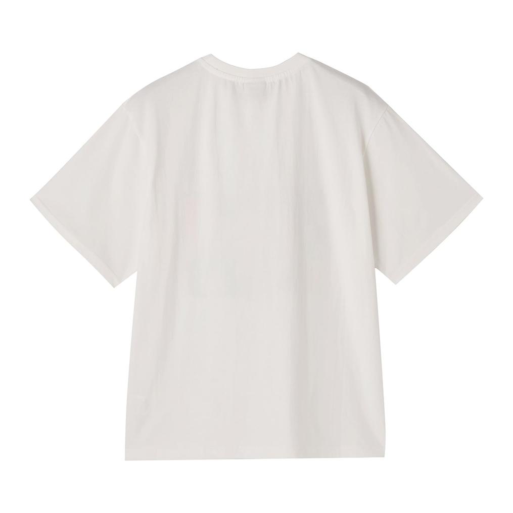  アモウ AMOU W's Paris Logo Tee画像3