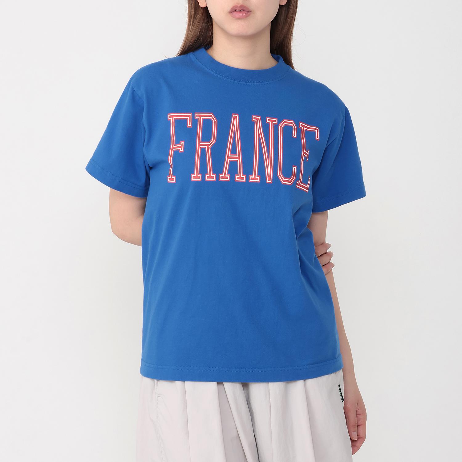 bmtm様ブルーs リージェンシーワークス Regency Works W's France Tee｜OSHMAN'S