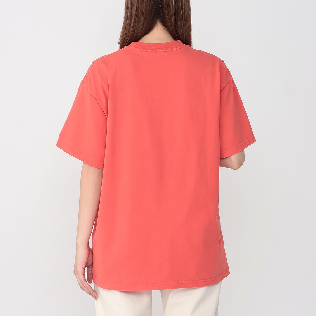 モデル：161㎝ / 着用サイズ：S RUSSELL RUSSELL W's Campus Jersey T Garment Dye画像3